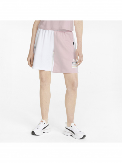 Шорти PUMA Brand Love High Waist Shorts модель 534464 — фото 3 - INTERTOP