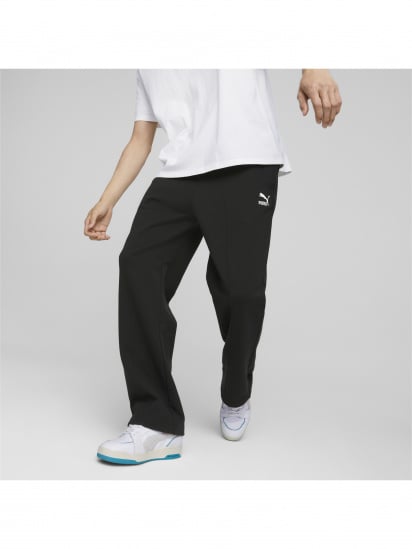 Штаны спортивные PUMA Classics Straight Sweatpants модель 535604 — фото 3 - INTERTOP