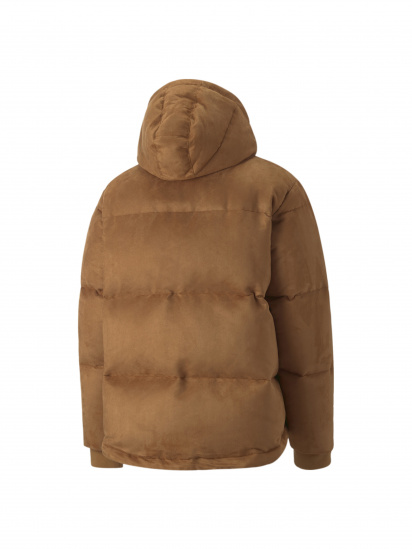 Зимняя куртка PUMA Mmq Faux Leather Down Jacket модель 535786 — фото 3 - INTERTOP
