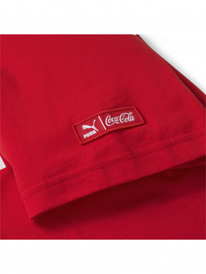 Футболка PUMA x Coca Cola Relaxed Tee модель 536159 — фото 4 - INTERTOP