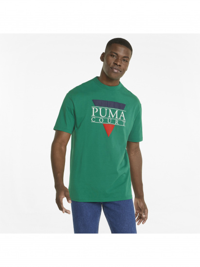 Футболка спортивна PUMA Tennis Club Graphic Tee модель 536808 — фото 3 - INTERTOP