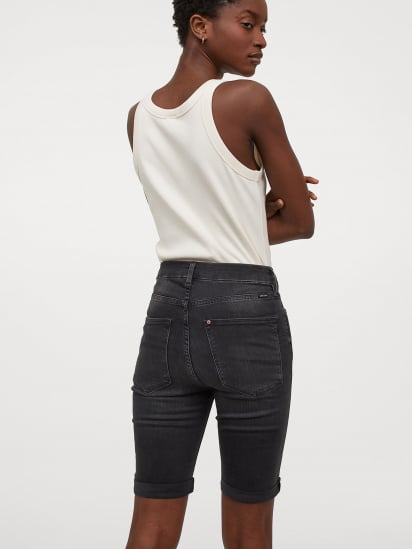 Шорты джинсовые H&M модель 53725 — фото 3 - INTERTOP
