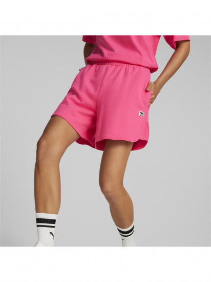 Шорты спортивные PUMA Downtown High Waist Shorts модель 538361 — фото 3 - INTERTOP