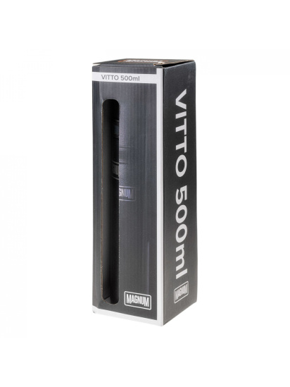 Пляшка Magnum Термос модель MAGNUM VITTO 500-BLACK — фото 3 - INTERTOP