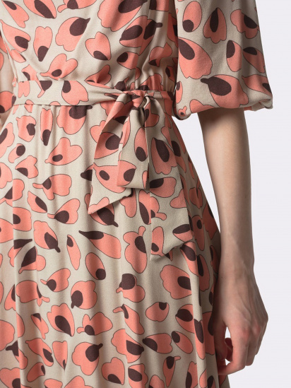 Платье миди CAT ORANGE модель 5641 — фото 3 - INTERTOP