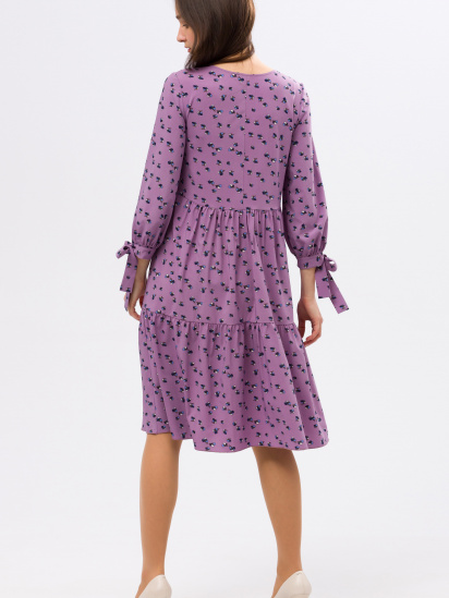 Платье миди CAT ORANGE модель 5691 — фото 4 - INTERTOP