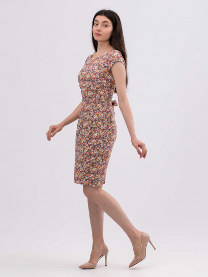 Платье миди CAT ORANGE модель 5696 — фото 4 - INTERTOP