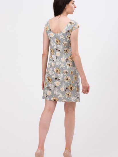 Платье мини CAT ORANGE модель 5702 — фото 3 - INTERTOP