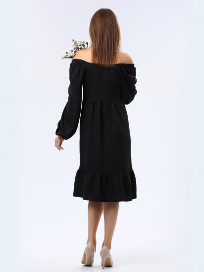 Платье миди CAT ORANGE модель 5749 — фото 4 - INTERTOP