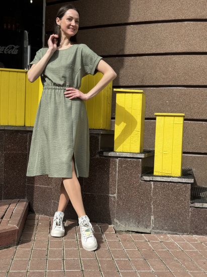 Платье миди CAT ORANGE модель 5769 — фото - INTERTOP