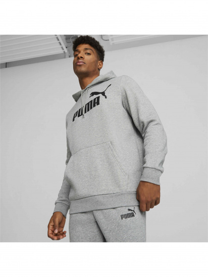 Худи PUMA Ess Big Logo Hoodie модель 586686 — фото 3 - INTERTOP