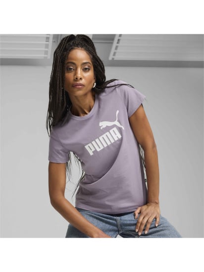 Футболка PUMA Ess Logo Tee модель 586775 — фото 3 - INTERTOP