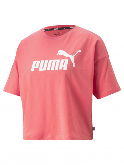Футболка PUMA Ess Cropped Logo Tee модель 586866 — фото - INTERTOP