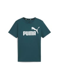 Зелений - Футболка PUMA Ess Logo Tee