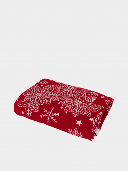Прованс ­Плед Різдвяник червоний модель 592546 — фото 3 - INTERTOP