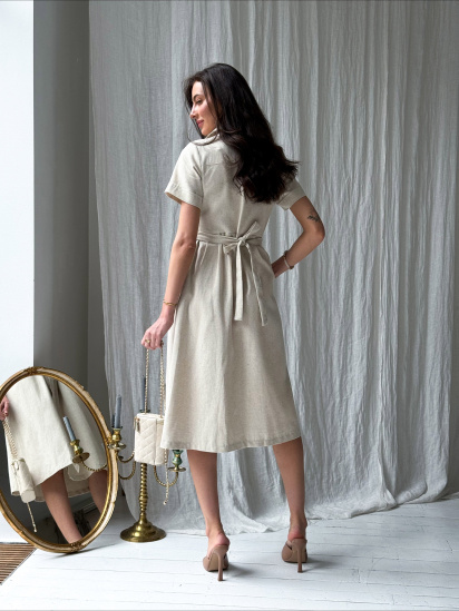 Сукня міді ART KNIT модель 35607 — фото 5 - INTERTOP