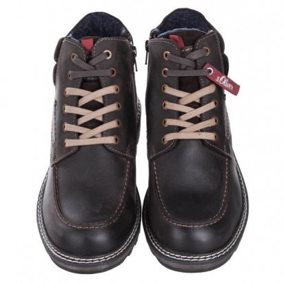 Ботинки со шнуровкой S.Oliver модель 15217-21-367 COFFEE — фото 4 - INTERTOP