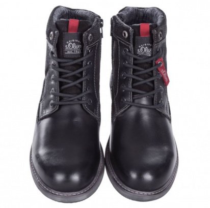 Черевики зі шнурівкою S.Oliver модель 15227-21-001 BLACK — фото 4 - INTERTOP