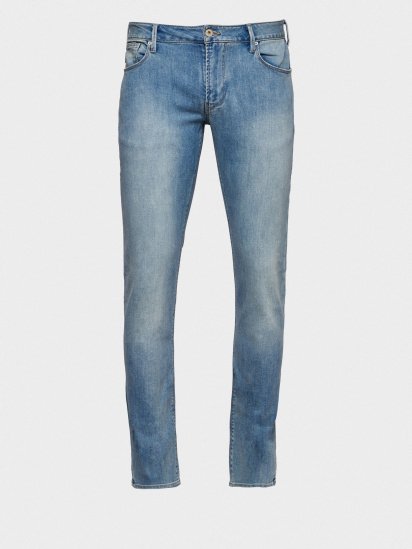Зауженные джинсы Emporio Armani Slim модель 3H1J06-1DLRZ-0943 — фото - INTERTOP