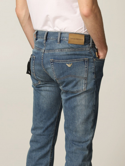 Прямые джинсы Emporio Armani Regular модель 3H1J45-1DLRZ-0942 — фото 3 - INTERTOP