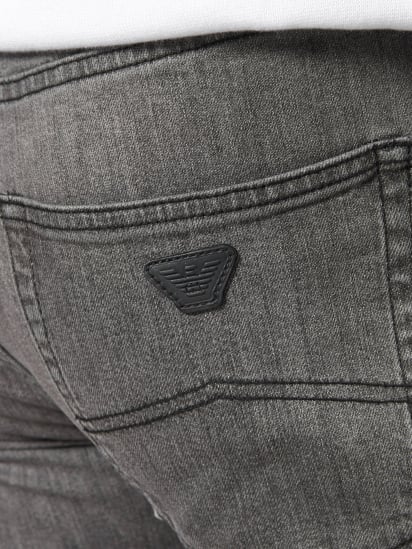 Зауженные джинсы Emporio Armani Slim модель 3H1J45-1DUBZ-0006 — фото 3 - INTERTOP