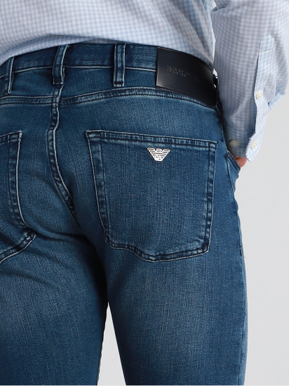 Зауженные джинсы Emporio Armani Slim модель 3K1J45-1DX2Z-0942 — фото 5 - INTERTOP