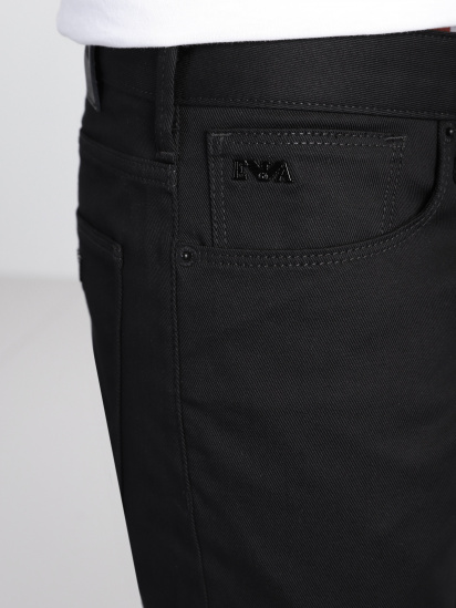 Зауженные джинсы Emporio Armani Slim модель 8N1J06-1NJ9Z-0999 — фото 4 - INTERTOP
