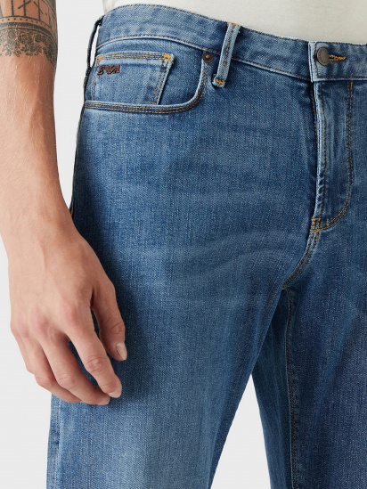 Зауженные джинсы Emporio Armani Slim модель 8N1J06-1G0LZ-0943 — фото 3 - INTERTOP