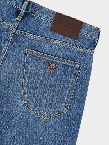 Зауженные джинсы Emporio Armani Slim модель 8N1J06-1G0LZ-0943 — фото 4 - INTERTOP