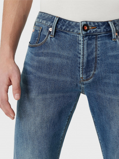 Прямые джинсы Emporio Armani J06 модель 6L1J06-1DMCZ-0942 — фото 3 - INTERTOP