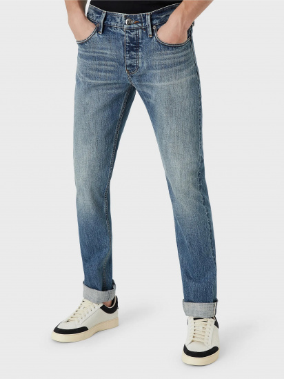 Прямые джинсы Emporio Armani J75 модель 6L1J75-1DMEZ-0942 — фото - INTERTOP
