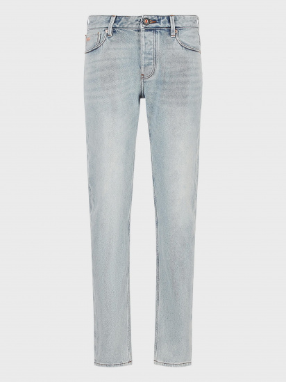 Прямые джинсы Emporio Armani J75 модель 3R1J75-1DLJZ-0943 — фото 6 - INTERTOP