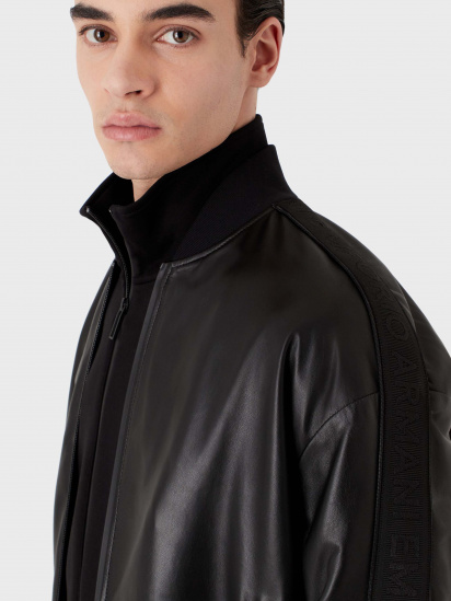 Шкіряна куртка Emporio Armani модель D41R79-D1P72-999 — фото 4 - INTERTOP