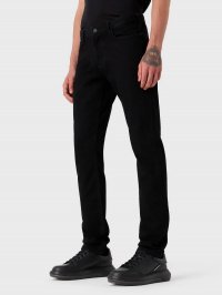 Чёрный - Прямые джинсы Emporio Armani J06