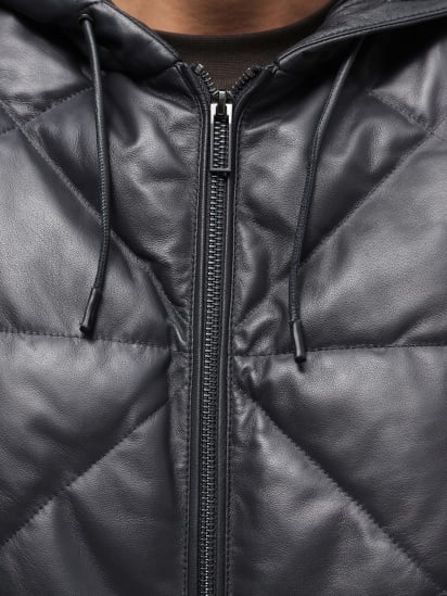 Шкіряна куртка Emporio Armani модель H41R77-E1P77-922 — фото 4 - INTERTOP