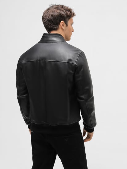 Куртка кожаная Emporio Armani модель H41R8D-E1P8D-999 — фото 5 - INTERTOP