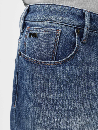 Зауженные джинсы Emporio Armani модель 3D1J06-1DRPZ-0943 — фото 4 - INTERTOP