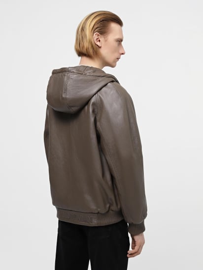 Куртка кожаная Emporio Armani модель E31R82-F1P82-487 — фото 3 - INTERTOP