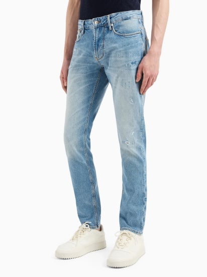 Завужені джинси Emporio Armani модель 3D1J06-1D06Z-0943 — фото - INTERTOP