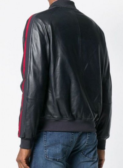 Куртка шкіряна Emporio Armani MAN LEATHER CABAN COAT модель 11B58P-11P58-922 — фото - INTERTOP