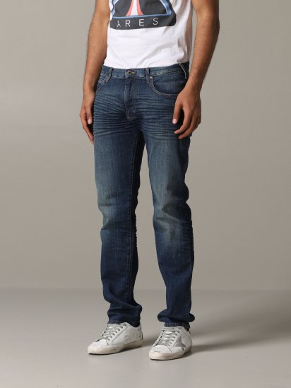 Прямые джинсы Emporio Armani Straight модель 8N1J45-1V0MZ-0941 — фото - INTERTOP