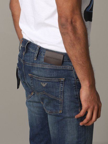 Прямые джинсы Emporio Armani Straight модель 8N1J45-1V0MZ-0941 — фото 4 - INTERTOP