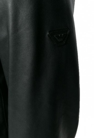 Куртка кожаная Emporio Armani модель 01B50P-01P50-999 — фото 5 - INTERTOP