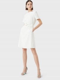Білий - Сукня міні Emporio Armani