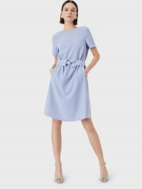 Голубой - Платье мини Emporio Armani
