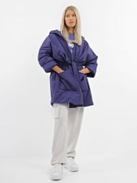Фиолетовый - Демисезонная куртка Emporio Armani