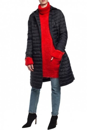 Пальто з утеплювачем Emporio Armani WOMAN WOVEN TRENCH модель 6Z2L84-2NXBZ-0920 — фото 5 - INTERTOP