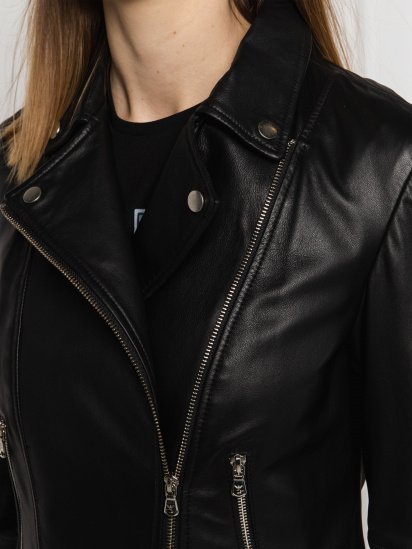 Куртка кожаная Emporio Armani модель 0NB60P-02P07-999 — фото 3 - INTERTOP