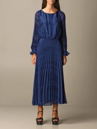 Синій - Сукня максі Emporio Armani