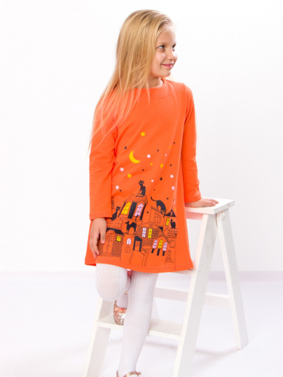 Платье мини Носи своє модель 6004-023-33-1-pomaranchevij — фото - INTERTOP